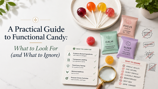 A Practical Guide to Functional Candy: What to Look For (and What to Ignore)
