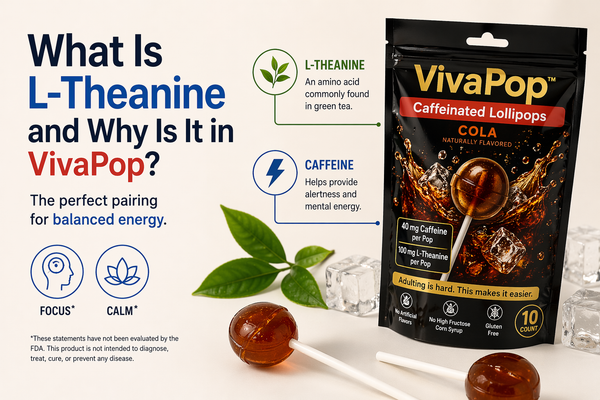 What Is L-Theanine and Why Is It in VivaPop?