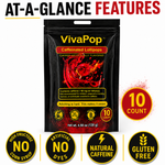 VivaPop™ Caffeinated Lollipops
