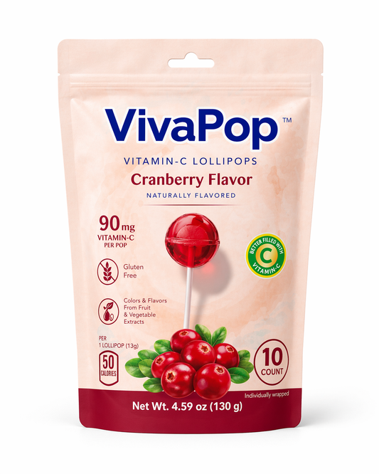 VivaPop™ Vitamin C Lollipops